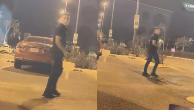 El daño a un Tesla en Plaza La Isla quedó grabado en video