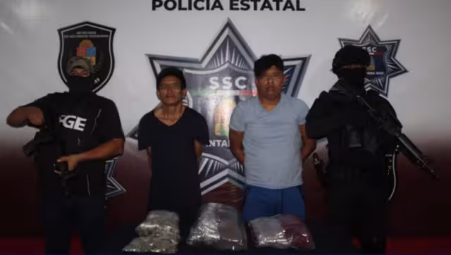 Los hombres estarán detenidos hasta descartar que sean parte de un grupo criminal