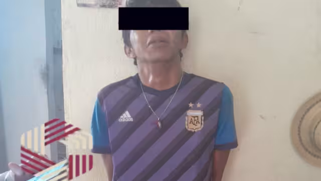 Fue asegurado y puesto a disposición de las autoridades correspondientes