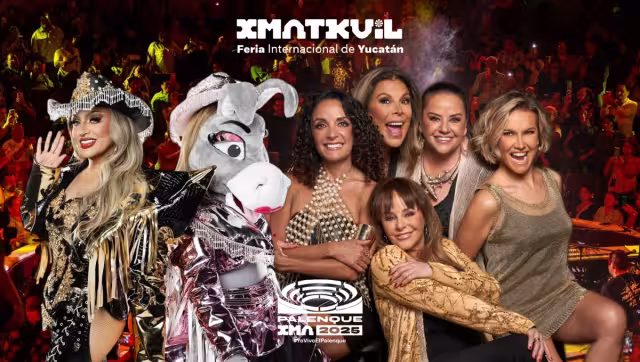 Turbulence & la Burrita Burrona junto a Pandora & Flans estarán en el Palenque de Xmatkuil 2025