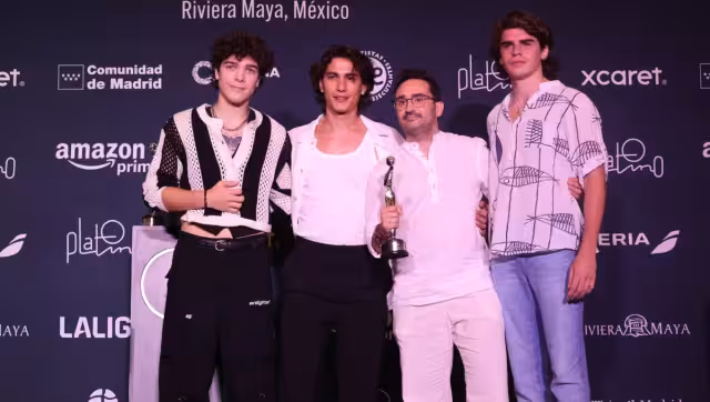 El elenco de 'La sociedad de la nieve' se encuentra en la Riviera Maya para los Premios Platino 2024