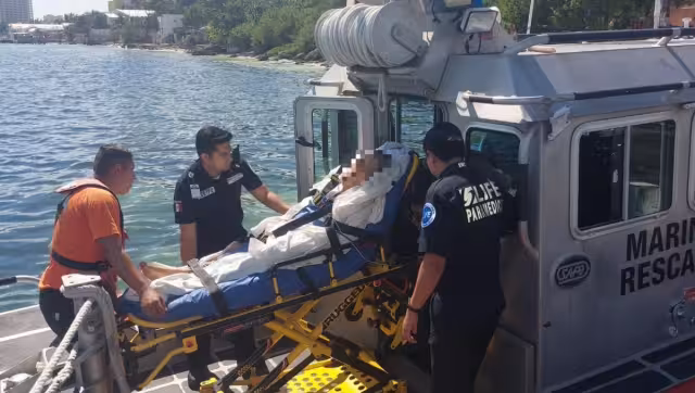 Se ordenó la evacuación y traslado a la mencionada Estación Naval de Puerto Juárez la tarde de este miércoles