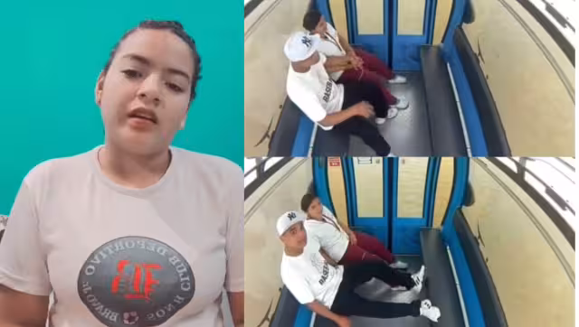 La joven hizo un video para aclarar la situación. Foto: Especial