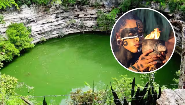 Los cenotes formaban parte de la vida de los antiguos pueblos mayas en Yucatán