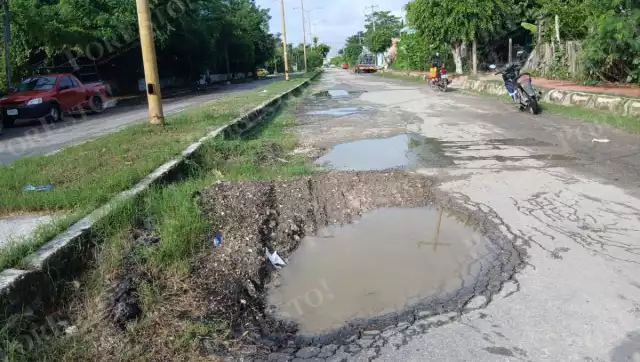 Lluvias provocadas por el frente frío 22 dejaron encharcamientos en Escárcega.