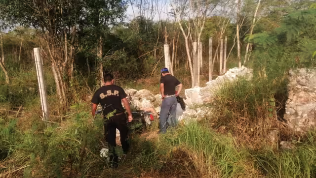 Al lugar de los hechos llegaron elementos de la Policía Municipal de Mocochá