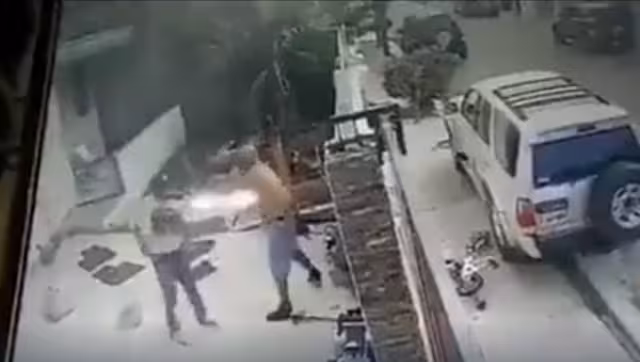 Usuarios de redes sociales celebraron el escarmiento al ladrón