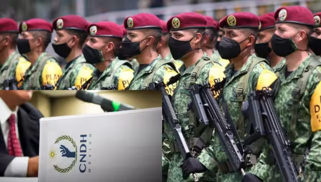 CNDH emitió el comunicado como recomendación a la SEDENA para un reparo de daños del hombre