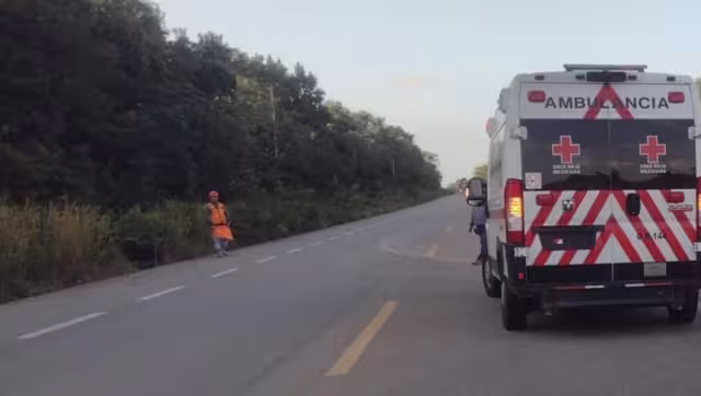 Los hechos se registraron a la altura del kilómetro 177 + 00 de la carretera federal 307