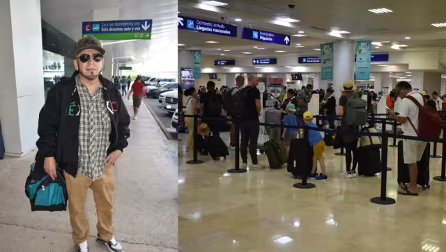 Un ciudadano mexico-americano visitó Cancún después de haber estado 40 años en Estados Unidos. Planea comprarse una casa y quedarse en la ciudad