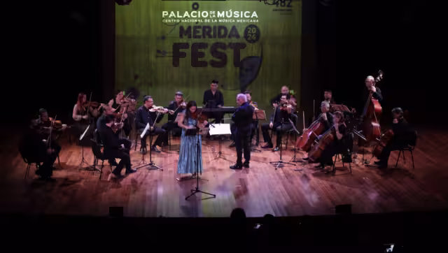 Este concierto fue especial, pues contó con la participación de la solista invitada Elena Mikhailova