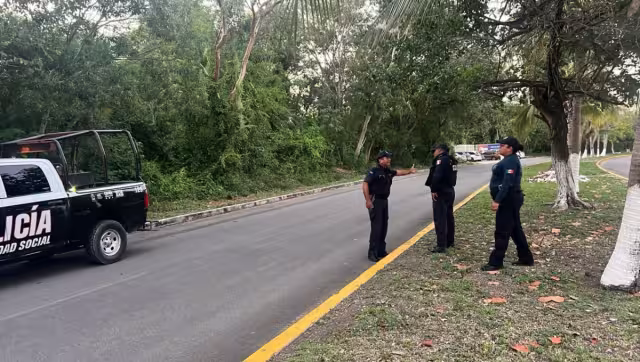 Hallazgo de restos humanos genera movilización policial.