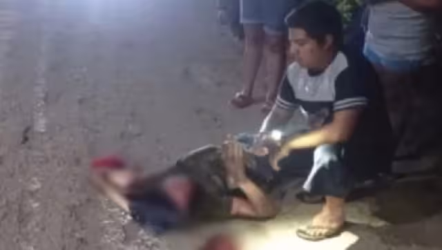 El hombre habría sido arrojado de una camioneta en Yotholín