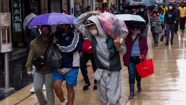 Canal de baja presión en el sureste del país