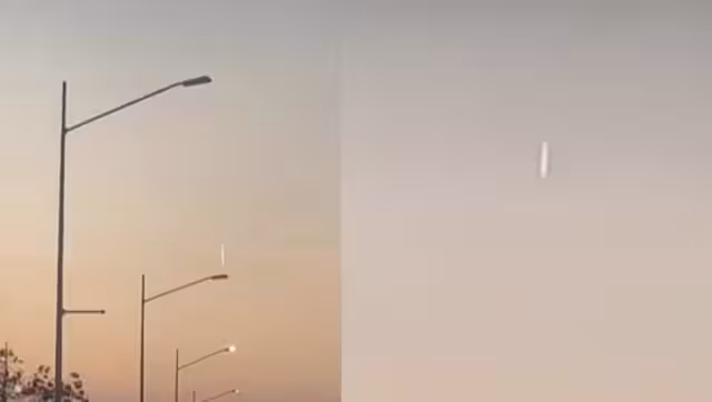 Así lucía el cielo de Mérida