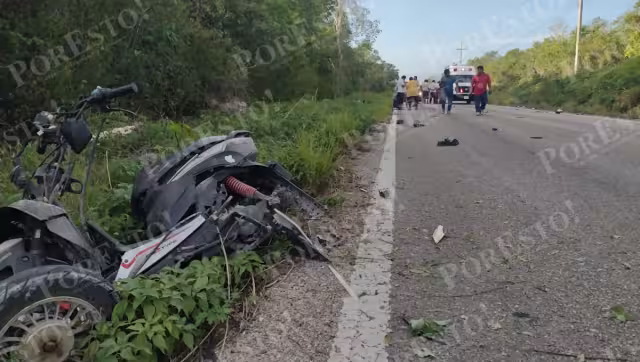 Al sitio se trasladaron una ambulancia que cuyos paramédicos brindaron los primeros auxilios a los lesionados
