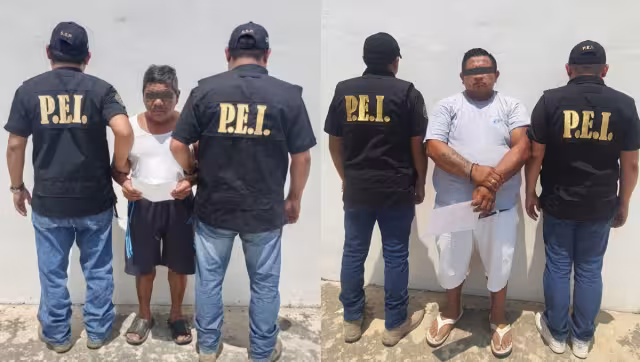 Los dos hombres fueron puestos a disposición del Juez de Control