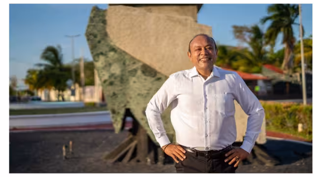 Luis Gamero Barranco Aun mantiene aspiraciones políticas como cualquier quintanarroense