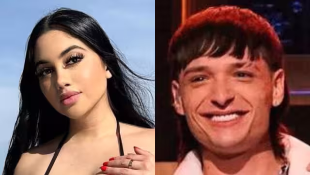 Jailyne Ojeda pareja de Peso Pluma, arremete contra la ex de Santa Fe Klan