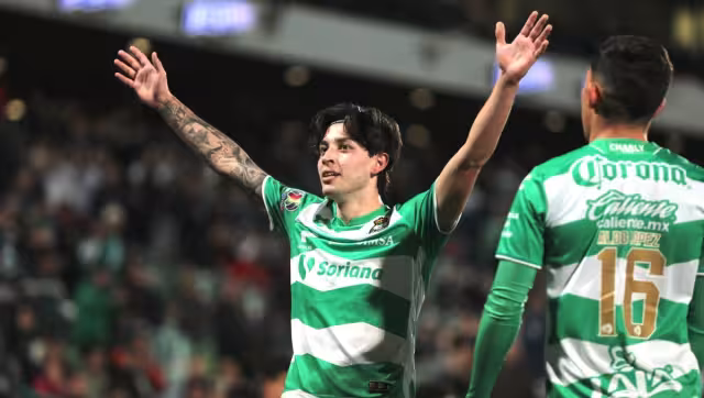 Jordan Carrillo, que regresó a Santos tras brillar en Sporting de Gijón, fue clave contra Puebla