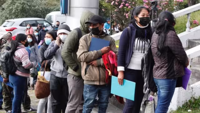 En números absolutos, la población desocupada a nivel nacional totalizó 1.7 millones de personas,