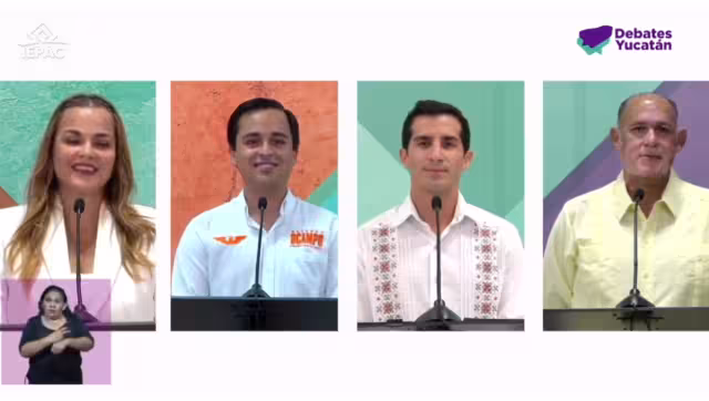 Los cuatro candidatos expresaron sus propuestas