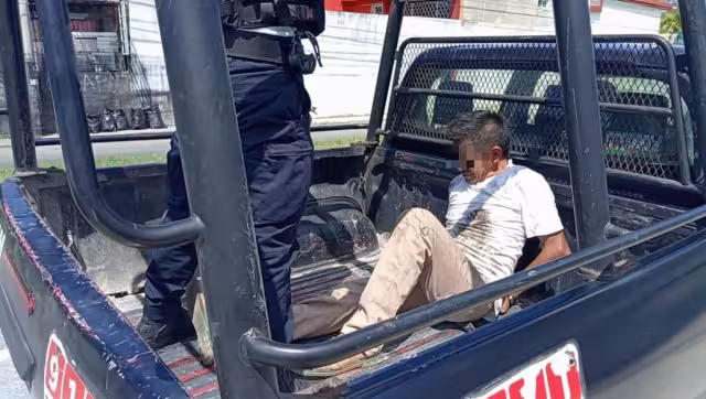 El hombre usó un cuchillo para intentar herir a su exjefe