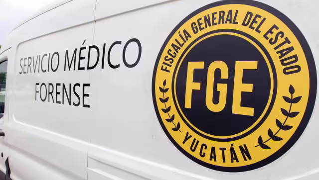 La zona quedó acordonada por los Policías Municipales de Motul