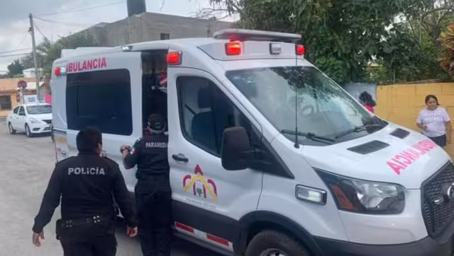 Los vecinos auxiliaron a la joven y llamaron a la Policía