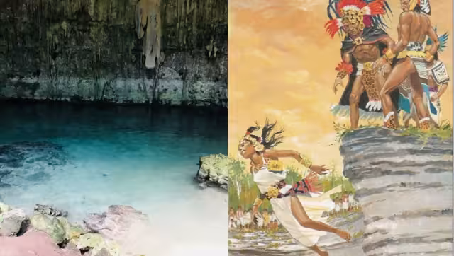 Leyendas dicen que los cenotes son portales al inframundo maya