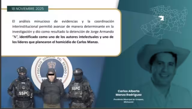 El secretario Omar García Harfuch aseguró que el caso representa un paso clave en la desarticulación de una red delictiva que opera en la región