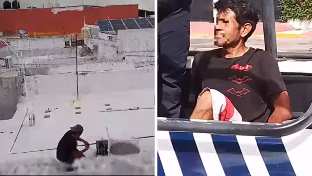 El hombre es un conocido ladrón de tuberías de cobre