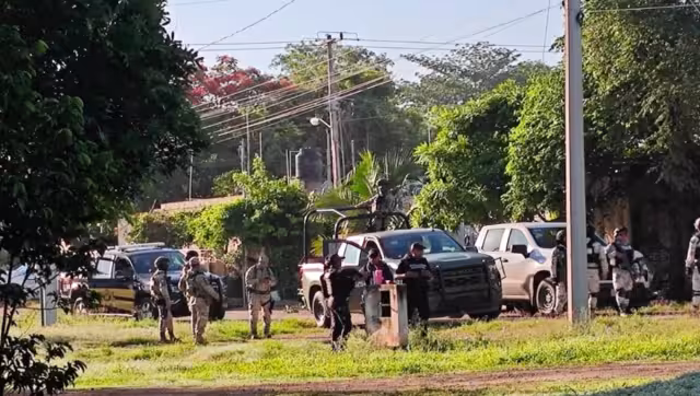 Los detenidos quedaron a disposición de la FGR