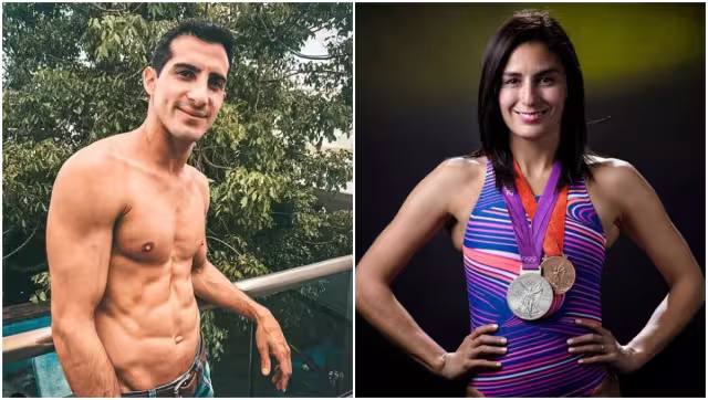 Su gran historia de amor comenzó en 2003 cuando ambos atletas tenían 17 años previo a su competencia en los Juegos Panamericanos. Foto: Especial