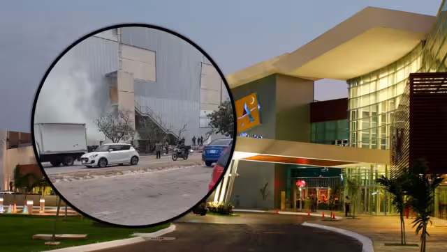 El fuego en Plaza Altabrisa logró ser controlado