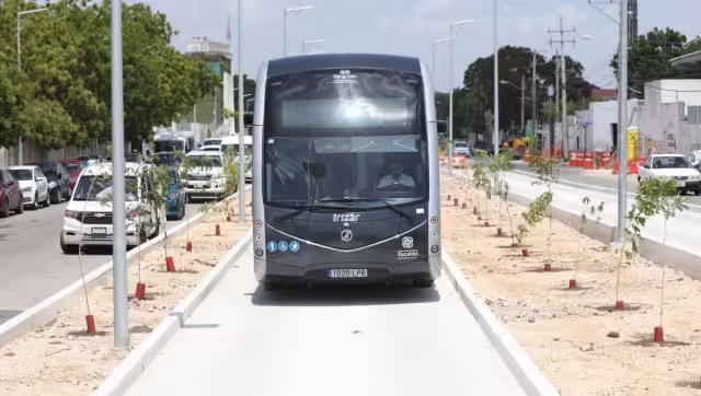 El IE-TRAM será la primera ruta 100% eléctrica del Sureste