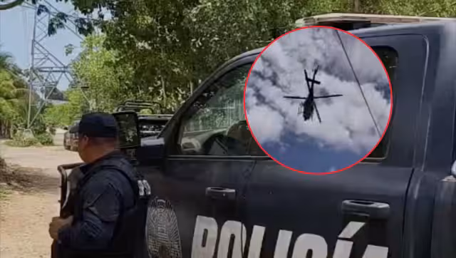 Fuerte operativo de la Fiscalía en la colonia irregular Las Torres de Playa del Carmen