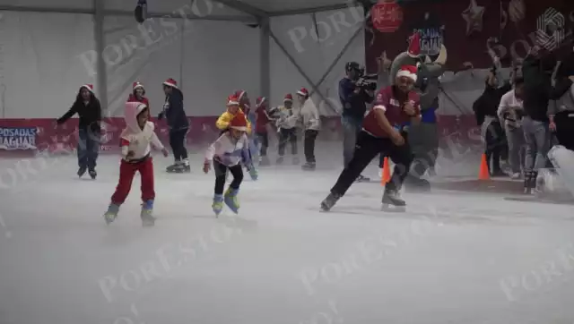Abre por fin la pista de hielo del Foro Ah Kim Pech; acceso gratis para familias