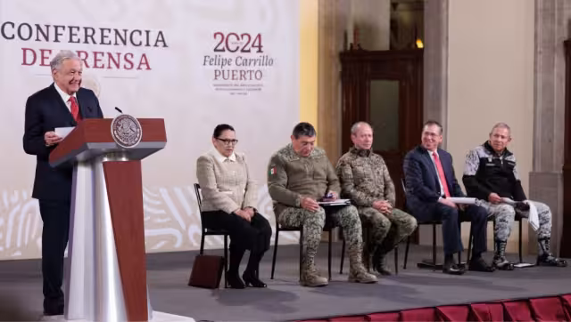 El Presidente López Obrador justificó que dichos antimigrantes de Donald Trump, son parte de la campaña presidencial en Estados Unidos, para ganar votos