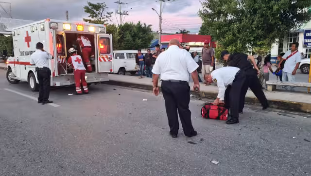 La víctima falleció cuando era atendido por paramédicos de la Cruz Roja;