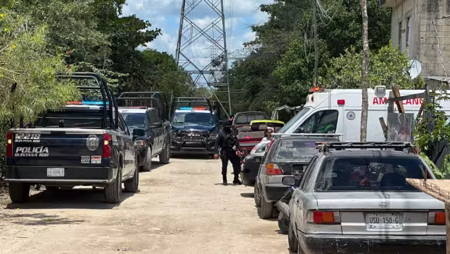 Las dos personas presentan herida en la pierna y el segundo a la altura de la rodilla