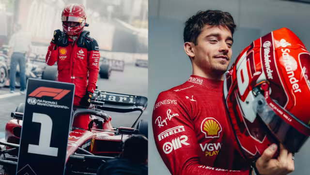 Charles Leclerc demostró que también va por ese título de piloto del mundo