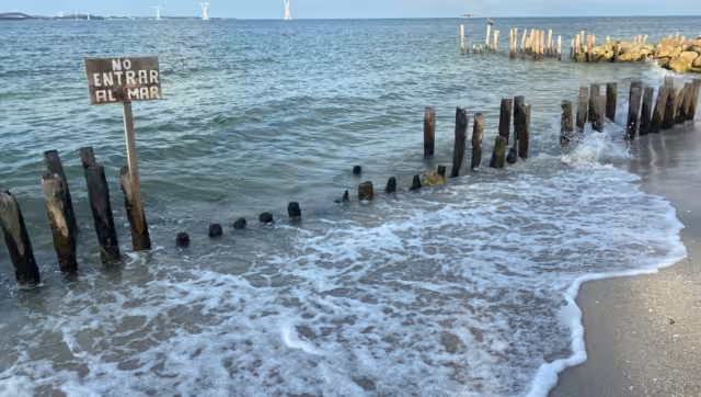 Desde Ciudad del Carmen el tiempo de viaje es de 50 minutos