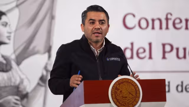 Efraín Morales, director de la Comisión Nacional del Agua (Conagua)