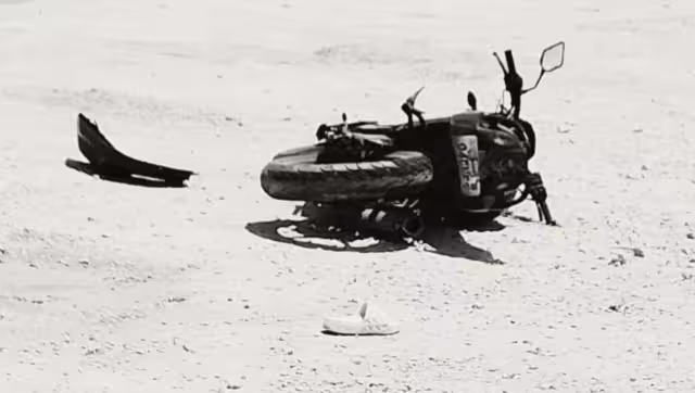 Al lugar llegó personal de urgencias médicas de la Cruz Roja