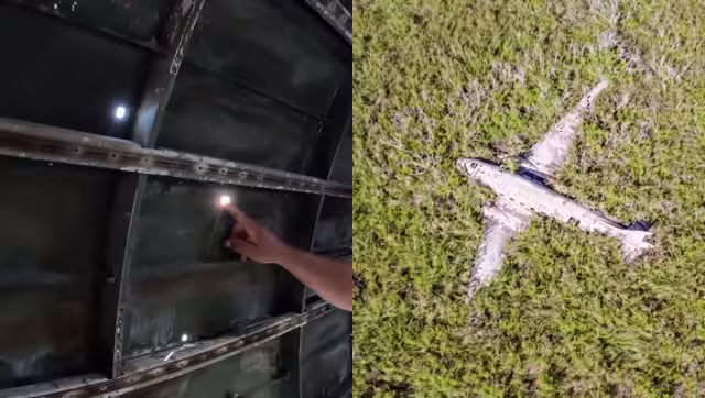 Exploradores revelaron el interior de la misteriosa aeronave