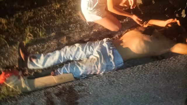 Acudieron agentes de la Secretaría de Seguridad Pública, así como técnicos en urgencias médicas