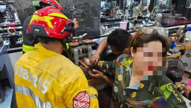 Un descuido en el oficio del oro casi cuesta muy caro