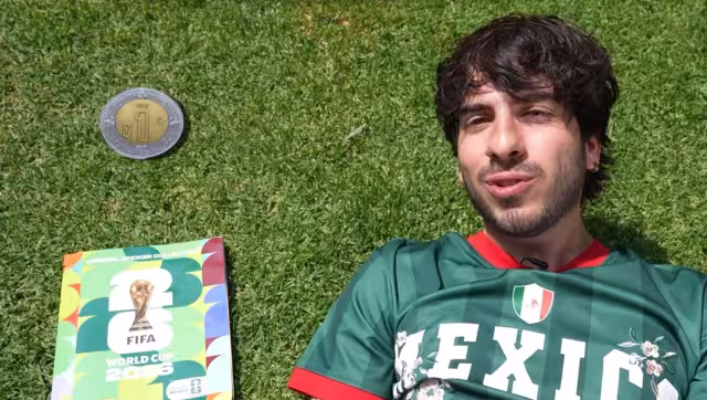 Joven mexicano logró llenar su álbum del Mundial con solo 1 pesos: VIDEO