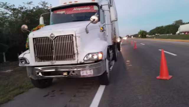 Dos de los peregrinos resultaron heridos